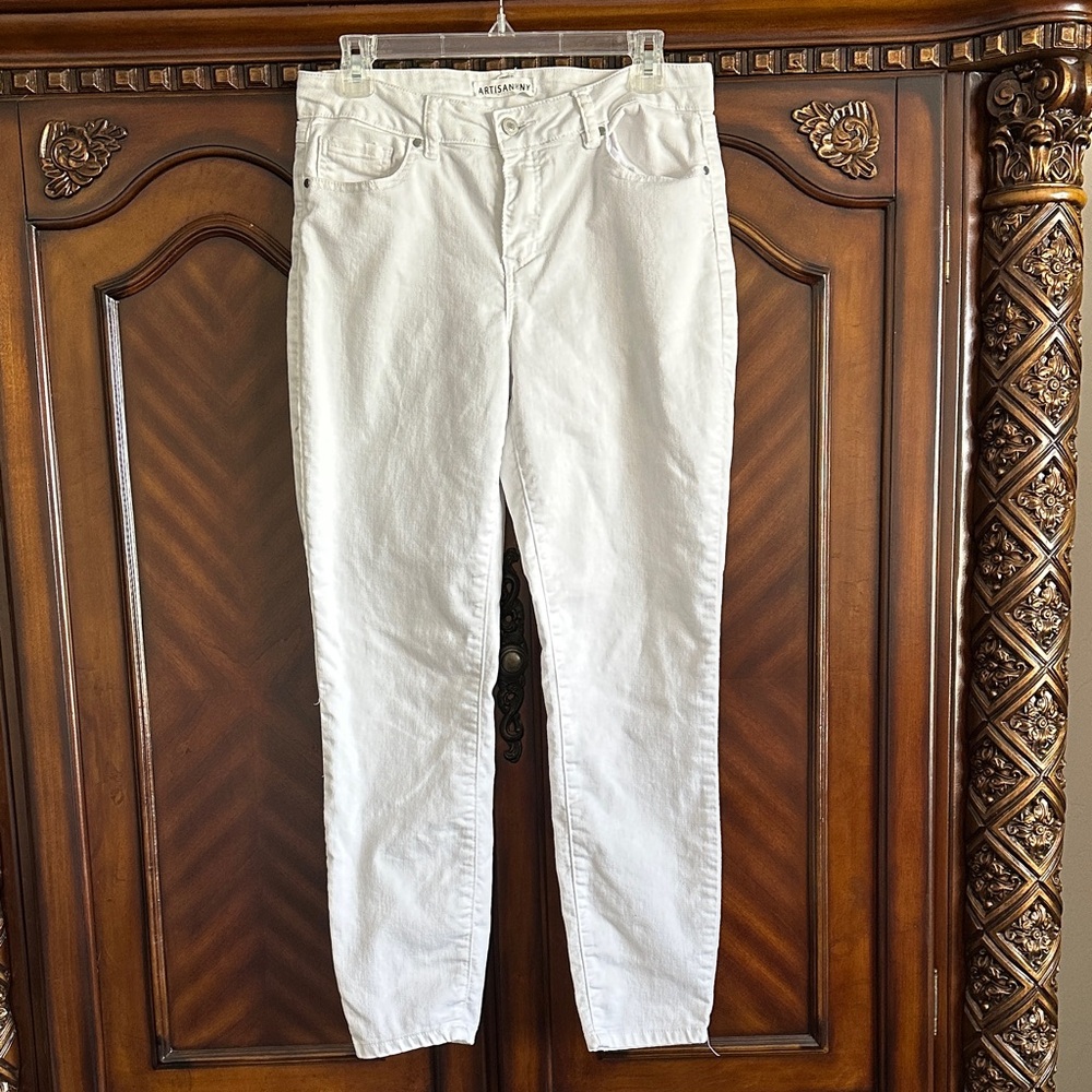 Artisan NY Crisp White Denim Jeans